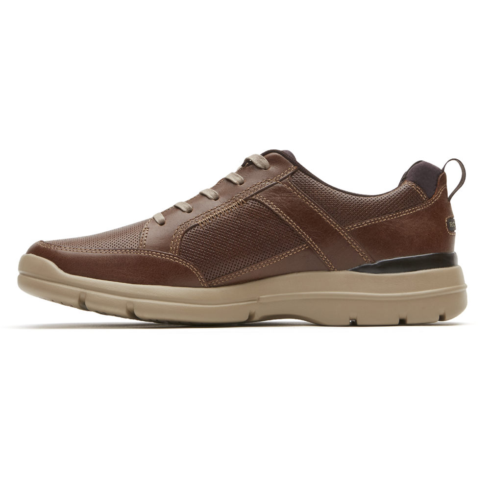 Rockport Joggesko Herre Brune - City Edge Lace-Up - SDQX42618